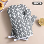 Cotton Linen Oven Mitts