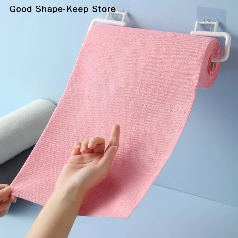 Microfiber Kitchen Towels Roll (20pcs, 20x20cm)