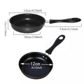 Sartén antiadherente de hierro fundido de 12 cm para tortillas