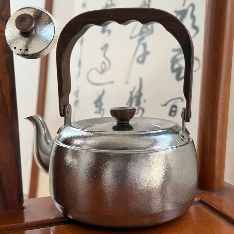 Pure Titanium Kettle with Anti-Scald Handle