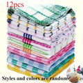 12pcs Fiber Kitchen Dish Towels