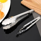 Stainless Steel Kitchen Tongs with Sliding Lock