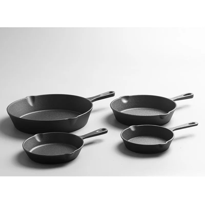 Cast Iron Frying Pan – Uncoated, No Lid