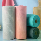 Microfiber Kitchen Towels Roll – 20pcs, Reusable & Absorbent
