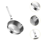 Stainless Steel Frying Pan