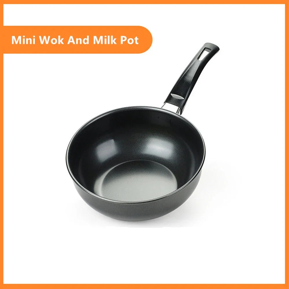 Mini Cast Iron Frying Pan with Long Handle