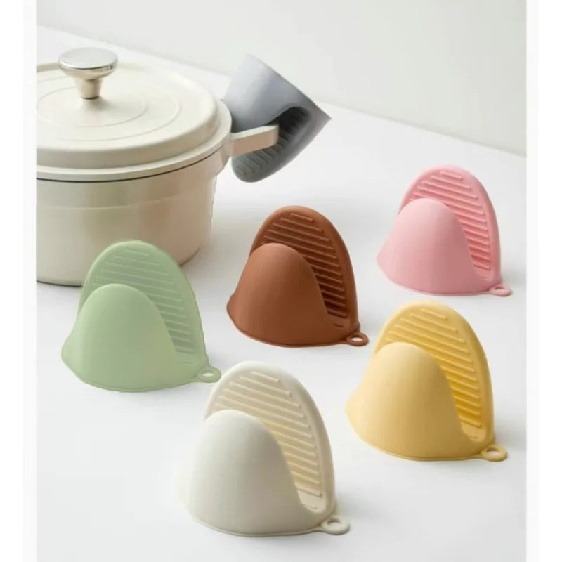 Silicone Oven Mitts & Potholders (Set of 2)