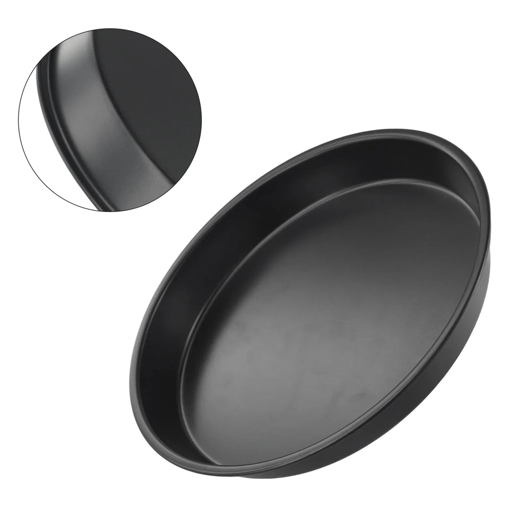 Bandeja Antiadherente de Acero al Carbono para Pizza (15–25 cm)