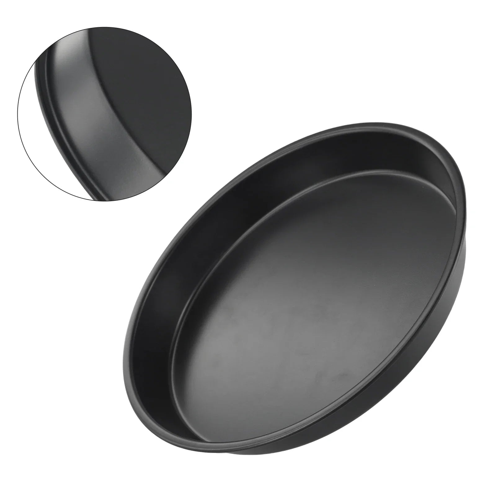 Bandeja Antiadherente de Acero al Carbono para Pizza (15–25 cm)