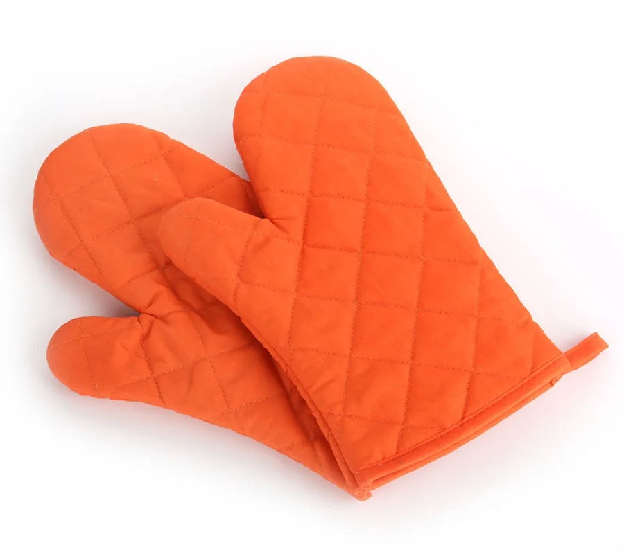Cotton Oven Mitts 2-Pack