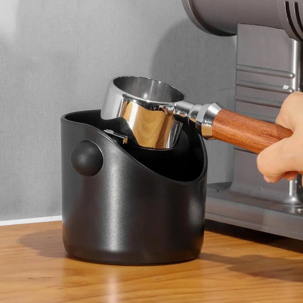 Coffee Knock Box with Grounds Container