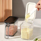 Seasoning Box with Lid and Spoon