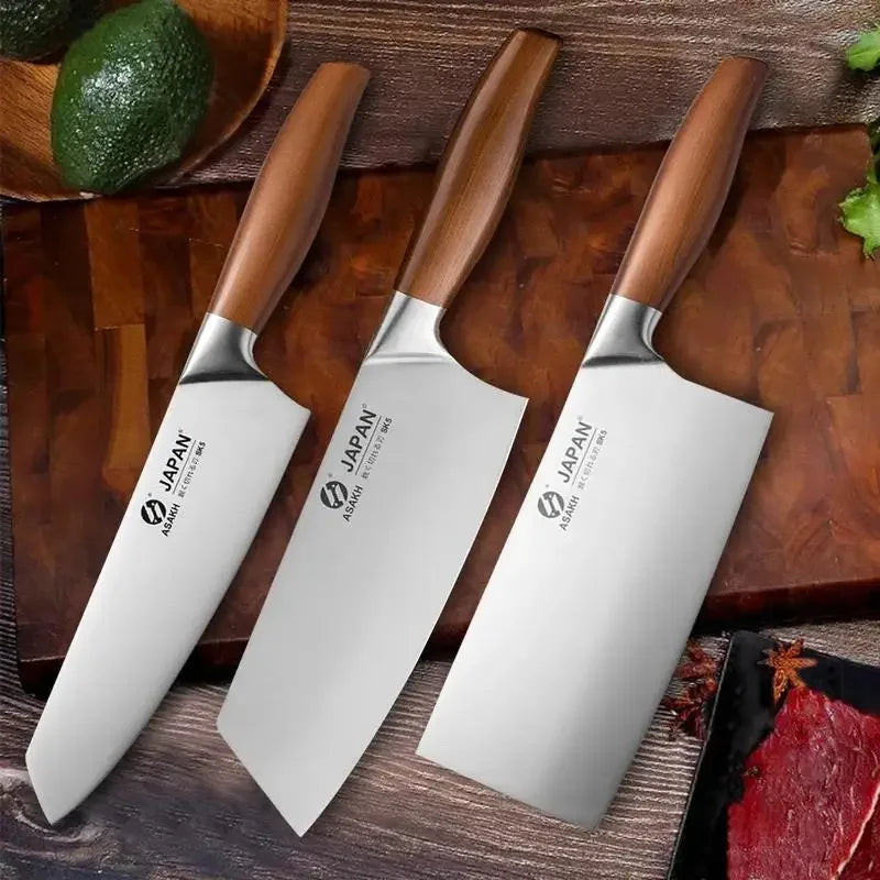 Juego de Cuchillos de Cocina de Acero Inoxidable
