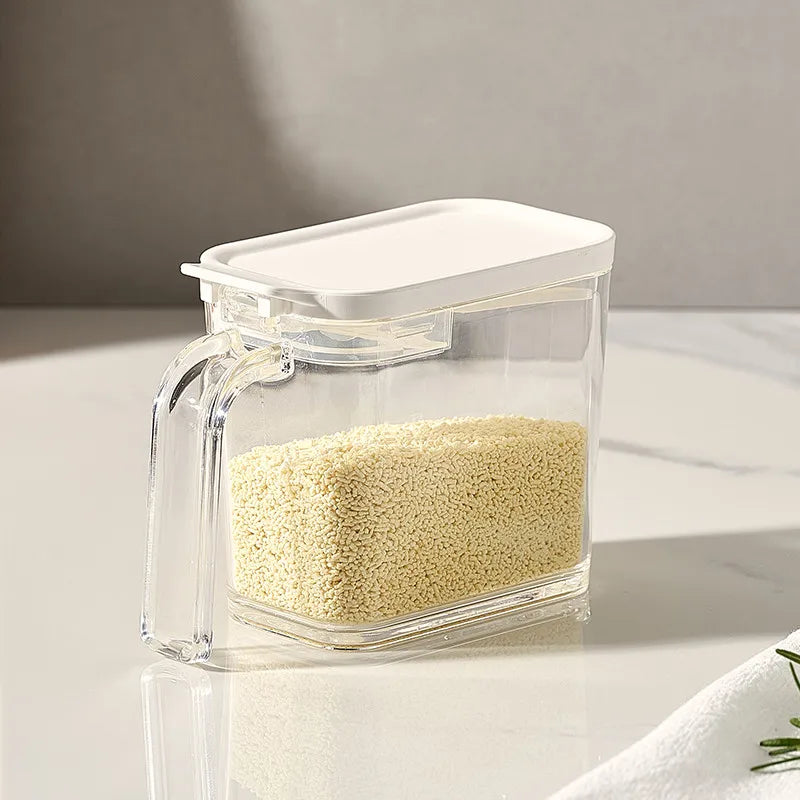 Seasoning Box with Lid and Spoon