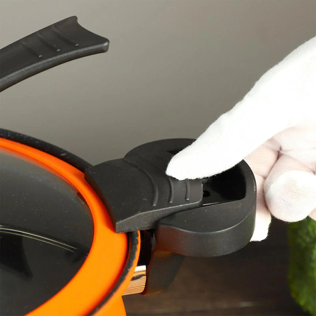 Cast Iron Cooking Pot with Lid for Gas and Induction Stoves