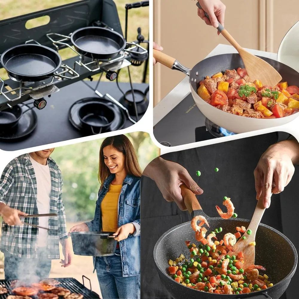 19cm Replaceable Universal Pot Handle with Detachable Design for Home and Outdoor Use