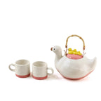 Duck-Shaped Kettle and Cup Set