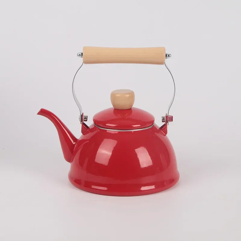 1.5L Enamel Stovetop Kettle
