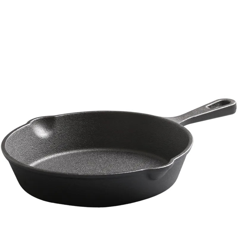 Cast Iron Frying Pan – Uncoated, No Lid