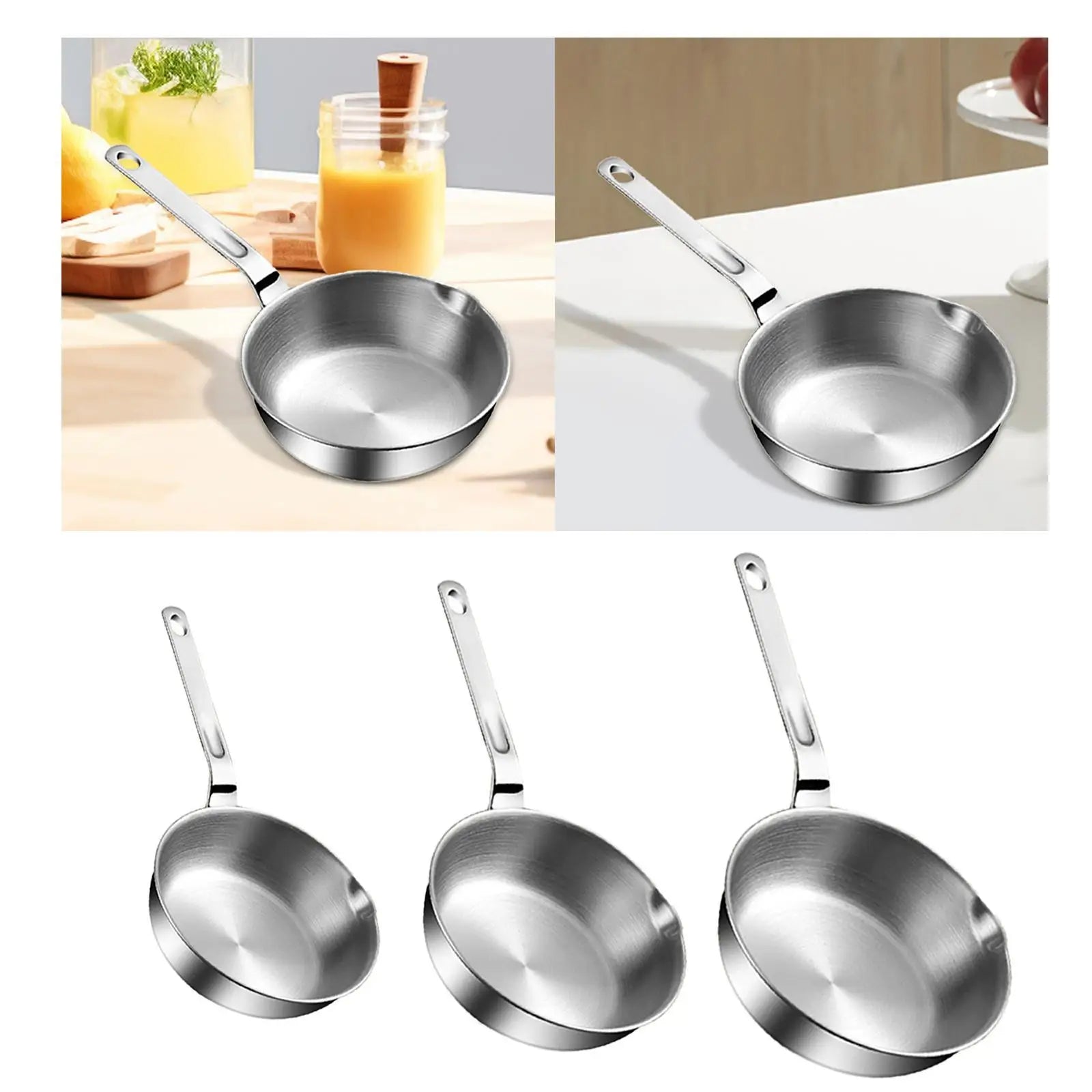 Stainless Steel Frying Pan