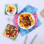 Paños de Cocina a Cuadros - Pack de 3 (38×65 cm)