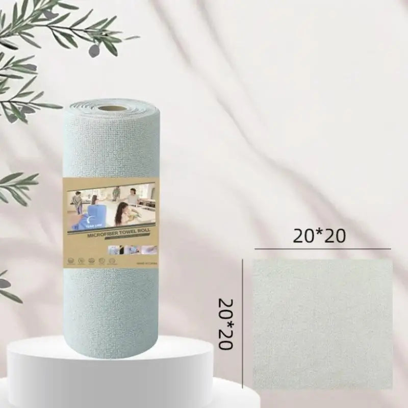 Microfiber Kitchen Towels Roll (20pcs, 20x20cm)