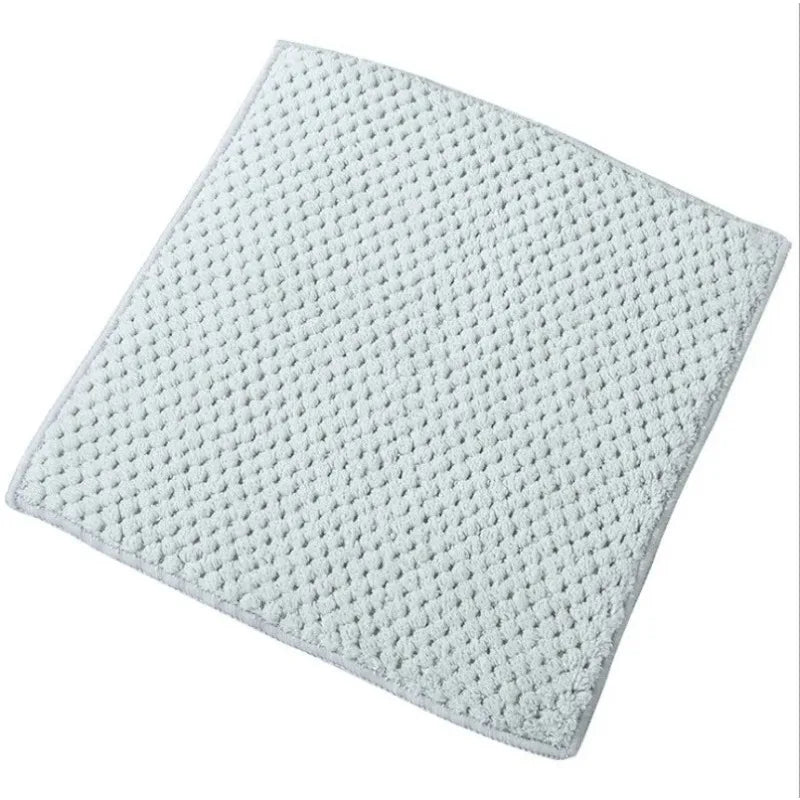Paño de microfibra para platos – Paño de limpieza cuadrado absorbente
