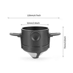 Collapsible Pour Over Coffee Dripper with Stainless Steel Filter