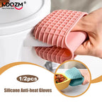 Silicone Oven Mitts & Pot Holders