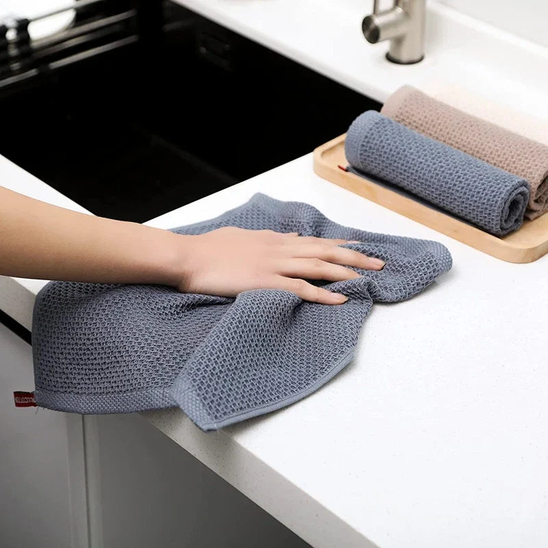 Cotton Waffle Weave Dish Cloths