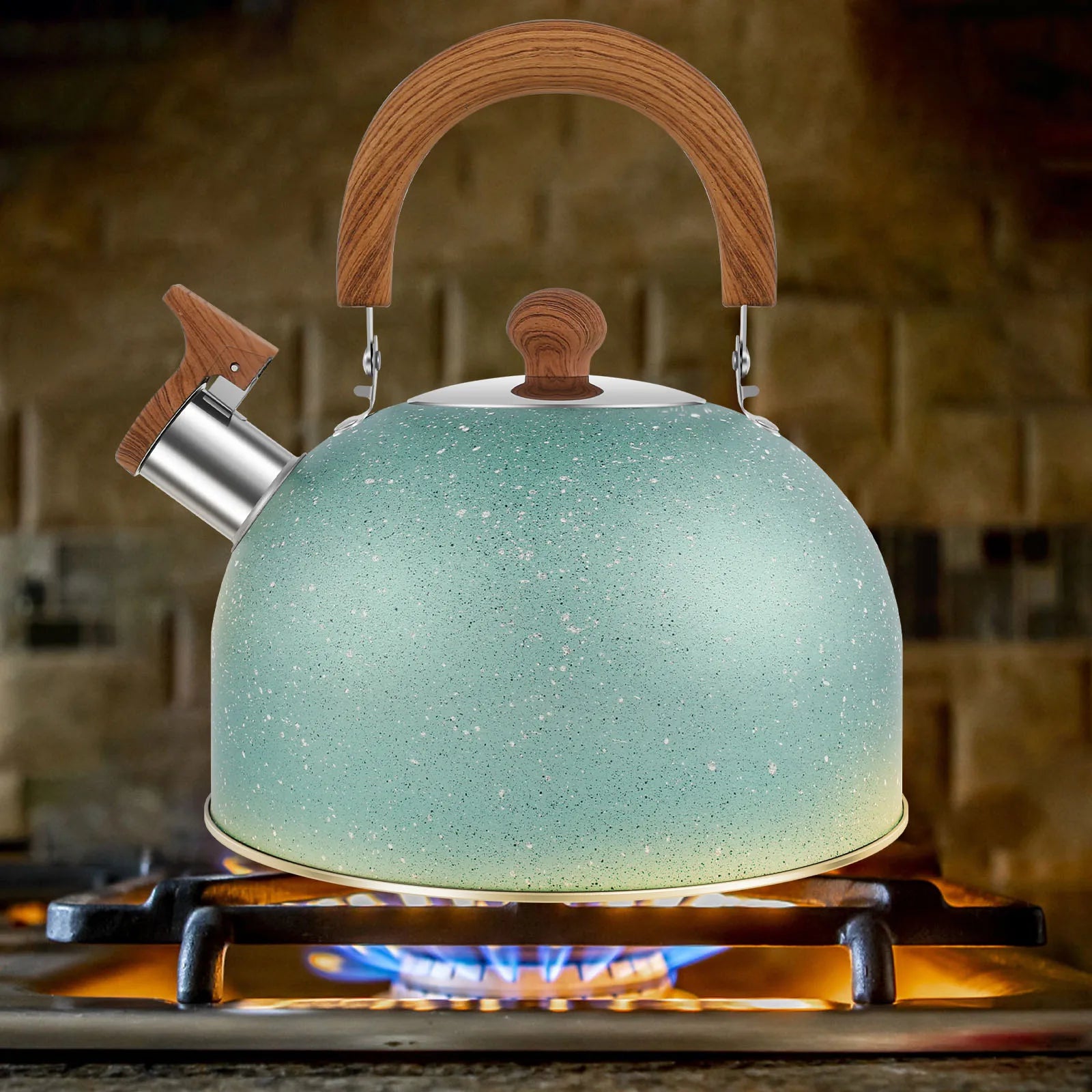 2.6 Qt Stainless Steel Whistling Tea Kettle
