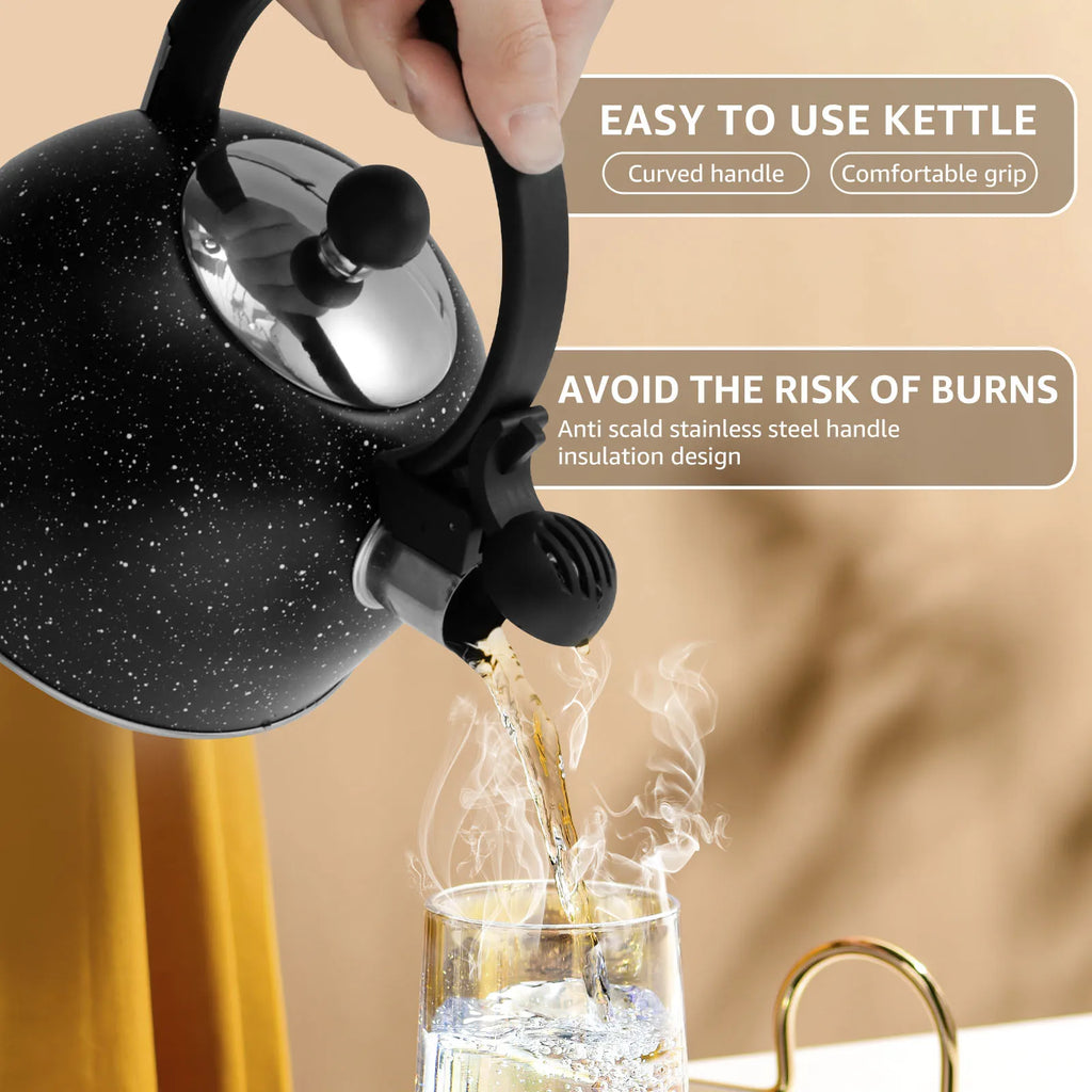 Stainless Steel Whistling Stovetop Kettle