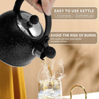 Stainless Steel Whistling Stovetop Kettle
