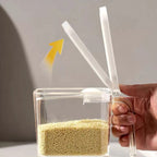 Seasoning Box with Lid and Spoon
