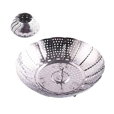 Stainless Steel Folding Steamer Rack