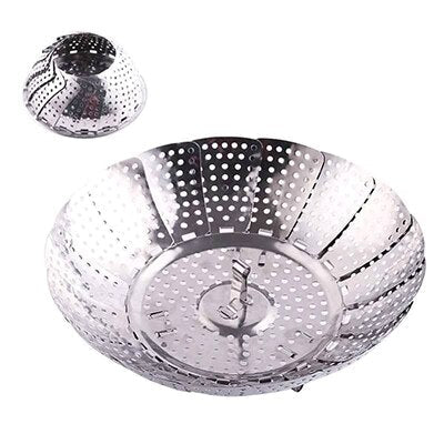 Stainless Steel Folding Steamer Rack
