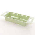Adjustable Dish Drainer Rack with Drain Basket