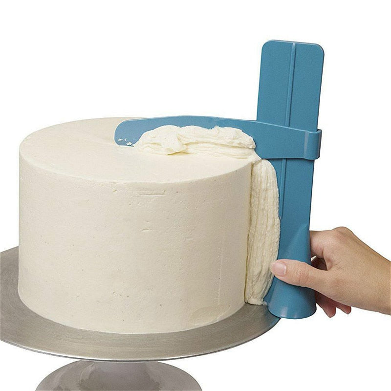 Raspador de tartas y alisador de fondant ajustable