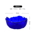 Glass Salad Bowl Set – Transparent Fruit and Dessert Bowls