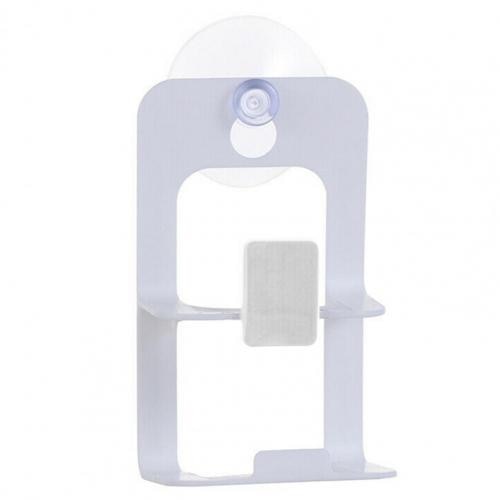 Suction Cup Sink Drain Rack with Sponge Holder