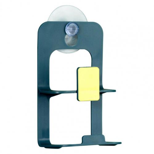 Suction Cup Sink Drain Rack with Sponge Holder